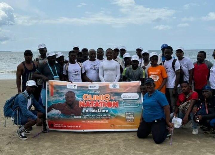Natation en eau libre : le Gabon forme ses athlètes en vue d'un championnat africain inédit