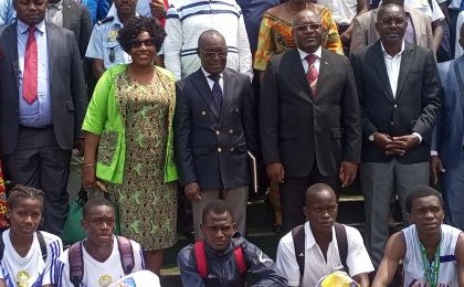 Volley à l'école : Ouverture officielle du centre fédéral de volleyball de Ntoum