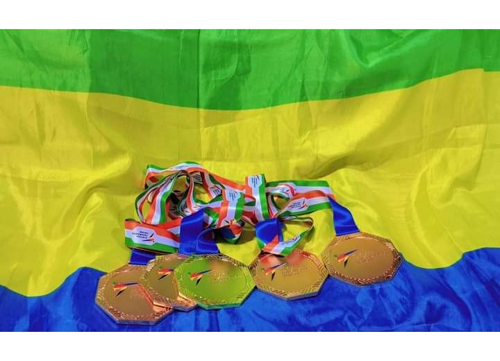 Taekwondo : Le Gabon brille à la President's Cup Africa avec cinq médailles