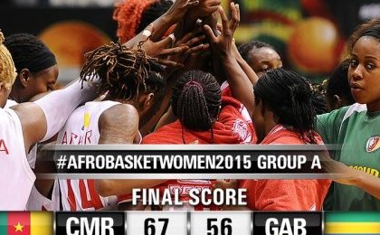 Afrobasket 2015 : le Gabon tenu en échec par le Cameroun 56 à 67