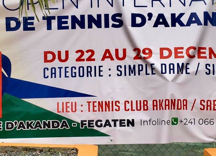 Open international de tennis d'Akanda : place aux finales ce dimanche