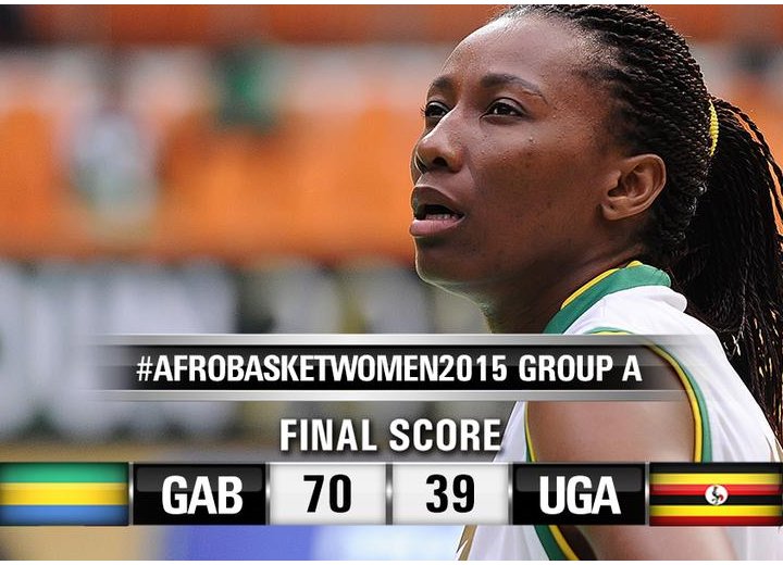 Les Panthères du Gabon dévorent l'Ouganda en ouverture de l'AfroBasket Women 2015 