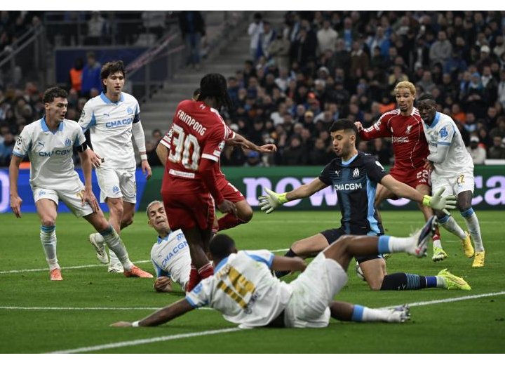 Ligue des Champions : L'OM et Aubameyang sombrent face à la puissance de Liverpool 