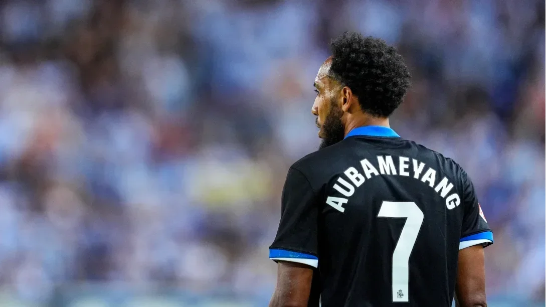LaLiga : Aubameyang frappe encore, le Deportivo accroché à Málaga