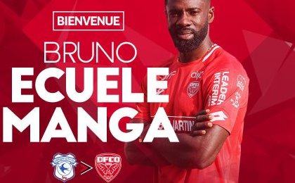 L'international gabonais Bruno Ecuele Manga à Dijon pour les 3 prochaines années