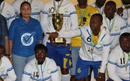 L'Association omnisport Garde républicaine couronnée championne de l'Estuaire de volleyball