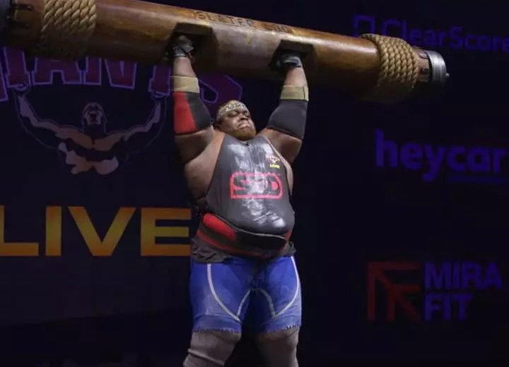 Log lift : le burkinabé Iron Biby établît un nouveau record