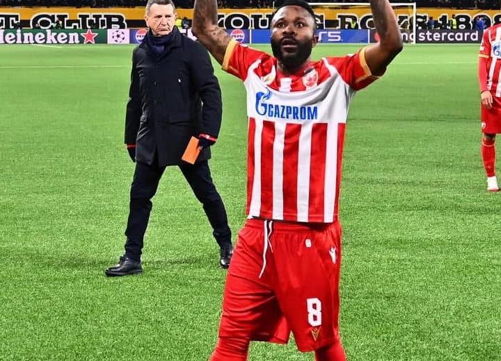 UEFA Champions league : Guélor Kanga offre une victoire de prestige à l'Étoile Rouge