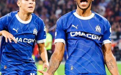 Ligue Europa : Aubameyang arrache le nul pour l'OM grace à un doublé face à l'Ajax