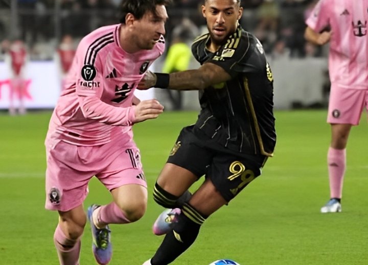 Ligue des champions CONCACAF : Denis Bouanga et le LAFC dominent l'Inter Miami de Lionel Messi