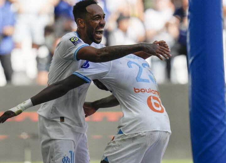 Ligue 1 : Aubameyang décisif avec l'OM face au Havre