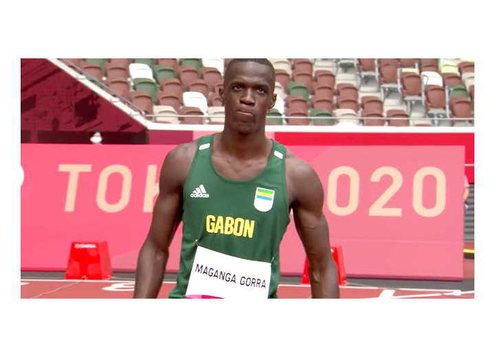 Guy Maganga porte le Gabon au premier tour du 100m hommes